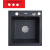 PYRAGRANITE CALEA 48x50 1B BLACK (2+1TH)