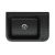 Umywalka ogrodowa NEO 51X34 czarny granit