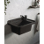 Umywalka ogrodowa NEO 51X34 czarny granit + bateria Asalia