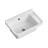 Umywalka ogrodowa NEO PLUS 58,4X38 biały granit