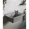 Umywalka ogrodowa NEO PLUS 58,4X38 szary granit + bateria Asalia