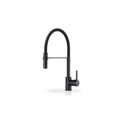 Zlew. SIROS (57x51,5) 1B Black Edition + Bateria SERINA