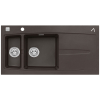 ALVEUS APELLES 70 zlewozmywak granitowy chocolate