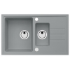 ALVEUS Zlewozmywak granitowy INTERMEZZO 70 beton