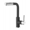 ALVEUS SIROS bateria kuchenna czarny 91 + chrom