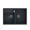 BILL 120 GraniteQ black diamond/elementy stalowe