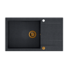 EVAN 136 XL GraniteQ black diamond/elementy miedziane