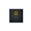 DAVID 40 GraniteQ black diamond/elementy złote
