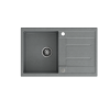 MORGAN 111 GraniteQ silver stone/elementy stalowe