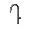 QUADRON bateria kuchenna HALEY T LINE SteelQ graphite metal / Nano PVD miedź