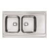ALVEUS CLASSIC Pro 80 zlewozmywak stalowy satyna