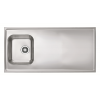 ALVEUS CLASSIC Pro 90 zlewozmywak stalowy satyna