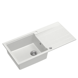 EVAN 146 XL GraniteQ snow white/elementy stalowe