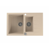 CADIT 70 kol. 22 PIASKOWY (790x500) zlew Granital 1,5 kom. z syfonem POP-UP 3 1/2"