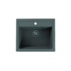 ATROX 30 kol. 81 BETON zlew Granital 1 kom. z syfonem POP-UP 3 1/2"