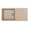 CADIT 50 kol. 22 PIASEK (1000x500) zlew Granital 1 kom. z syfonem POP-UP 3 1/2"