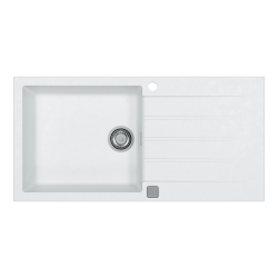 CADIT 50 kol. 11 BIAŁY (1000x500) zlew Granital 1 kom. z syfonem POP-UP 3 1/2"