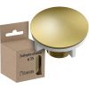 Zaślepka do otworu pod baterię/dozownik PVD ZŁOTY O 44 mm