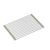 Qmata stal / beż 380 x 250 mm, 13 patyczków