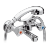 Bateria wannowa ścienna STANDARD chrom Daniel Rubinetterie R4304