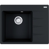 Zlewozmywak FRANKE Fragranit CNG 611-62 TL ociekacz z prawej strony, onyx 114.0633.136