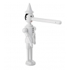 Bateria umywalkowa stojąca PINOCCHIO biały Emmevi Rubinetterie 1883BC