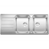 Zlewozmywak BLANCO CLASSIMO 8 S-IF Stal polerowana odwracalny, korek auto., PushControl, InFino 525332
