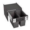 Sortownik odpadów BLANCO SELECT II 45/2 czarny 526200
