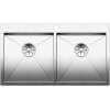 Zlewozmywak BLANCO ZEROX 400/400-IF/A Stal polerowana, korek auto., InFino, PushControl 521648