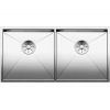 Zlewozmywak BLANCO ZEROX 400/400-U Stal polerowana, InFino 521620