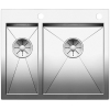 Zlewozmywak BLANCO  ZEROX 340/180-IF/A Stal polerowana prawa, korek auto., InFino, PushControl 521642