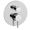 Bateria podtynkowa 3-drożna LIGHT z przełącznikiem mechanicznym chrom Paffoni Rubinetterie LIG019CR