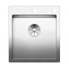Zlewozmywak BLANCO CLARON 400-IF/A Stal polerowana, korek auto., InFino, PushControl 521632