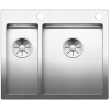 Zlewozmywak BLANCO CLARON 340/180-IF/A Stal polerowana prawa, korek auto., InFino, PushControl 521647