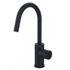 Bateria umywalkowa stojąca (clickclack) LIGHT czarny mat Paffoni Rubinetterie LIG078KNO