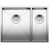 Zlewozmywak BLANCO ZEROX 340/180-U Stal polerowana lewa, InFino 521613