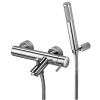 Bateria wannowa ścienna BIRILLO chrom Paffoni Rubinetterie BI023LCR