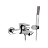 Bateria wannowa ścienna INFINITY chrom Daniel Rubinetterie IR610CR