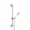 Zestaw natryskowy chrom/złoto Emmevi Rubinetterie C02541.CO