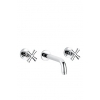 Bateria umywalkowa podtynkowa L-18cm SPIRIT NEW chrom Emmevi Rubinetterie 31155CR