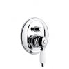 Bateria podtynkowa 2-drożna LAGUNA chrom Emmevi Rubinetterie 40019CR
