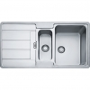 Zlewozmywak stalowy FRANKE HYDROS HDX 654 STAL SZLACHETNA JEDWAB 101.0320.862