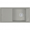 Zlewozmywak ceramiczny Franke AMBION ABK 611-100 SZARY MAT 124.0540.988