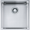 Zlewozmywak stalowy FRANKE BOX BXX 210/110-40 STAL SZLACHETNA JEDWAB 127.0453.654
