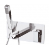 Bateria wannowa podtynkowa SKYLINE chrom Daniel Rubinetterie SK652CR