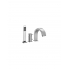 Bateria wannowa 3-otworowa WEST chrom Paffoni Rubinetterie WS040CR