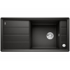 Zlewozmywak BLANCO FARON XL 6 S Silgranit, Czarny odwracalny, korek aut., InFino 525895