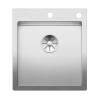 Zlewozmywak Blanco CLARON 400-IF/A stal Durinox z korkiem aut. z InFino Push Control 523392