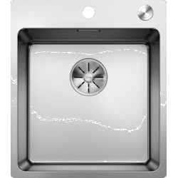 Zlewozmywak BLANCO ANDANO 400-IF/A Stal polerowana, korek auto., InFino, PushControl 525244