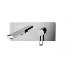 Bateria umywalkowa podtynkowa 250mm RINGO biały mat Paffoni Rubinetterie RIN106BO